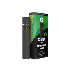 וייפ CBD Amnesia Haze 650mg ללא THC