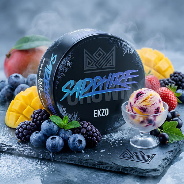 טבק לנרגילה Sapphire Crown גלידת פירות 60 גרם | זולסמוק