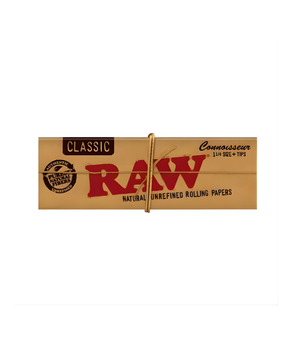 נייר גלגול בינוני עם פילטר RAW CLASSIC MEDIUM SIZE