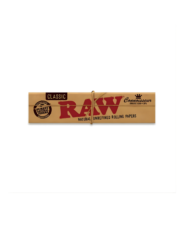 נייר גלגול עם פילטר של רואו RAW CLASSIC