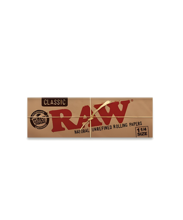 נייר גלגול בינוני של רואו RAW MEDIUM SIDE CLASSIC ROLLING PAPERS