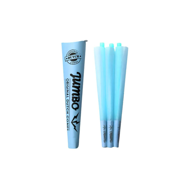 3 קונוסים כחולים למילוי קינג סייז Jumbo King Size Blue Cone | זולסמוק