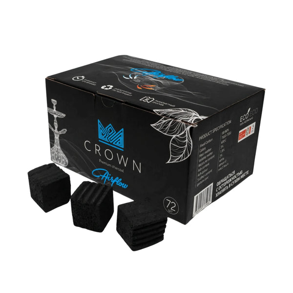 גחלים לנרגילה איירפלואו CROWN AIRFLOW | זולסמוק