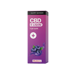 נוזל אידוי CBD אוכמניות 30 מ"ל 1000 mg CBD ללא THC