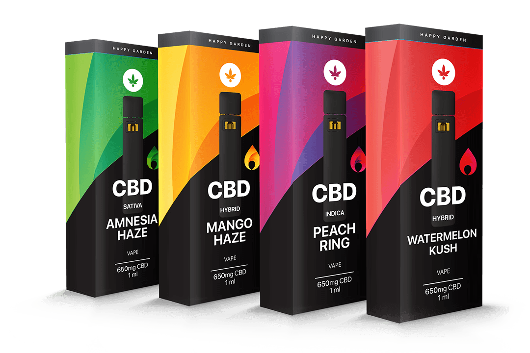 עטי CBD חד־פעמיים איכותיים בטעמים – 650mg | SMOKEזול