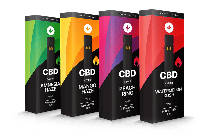 עטי CBD חד־פעמיים איכותיים בטעמים – 650mg | זולסמוק (זולSMOKE)