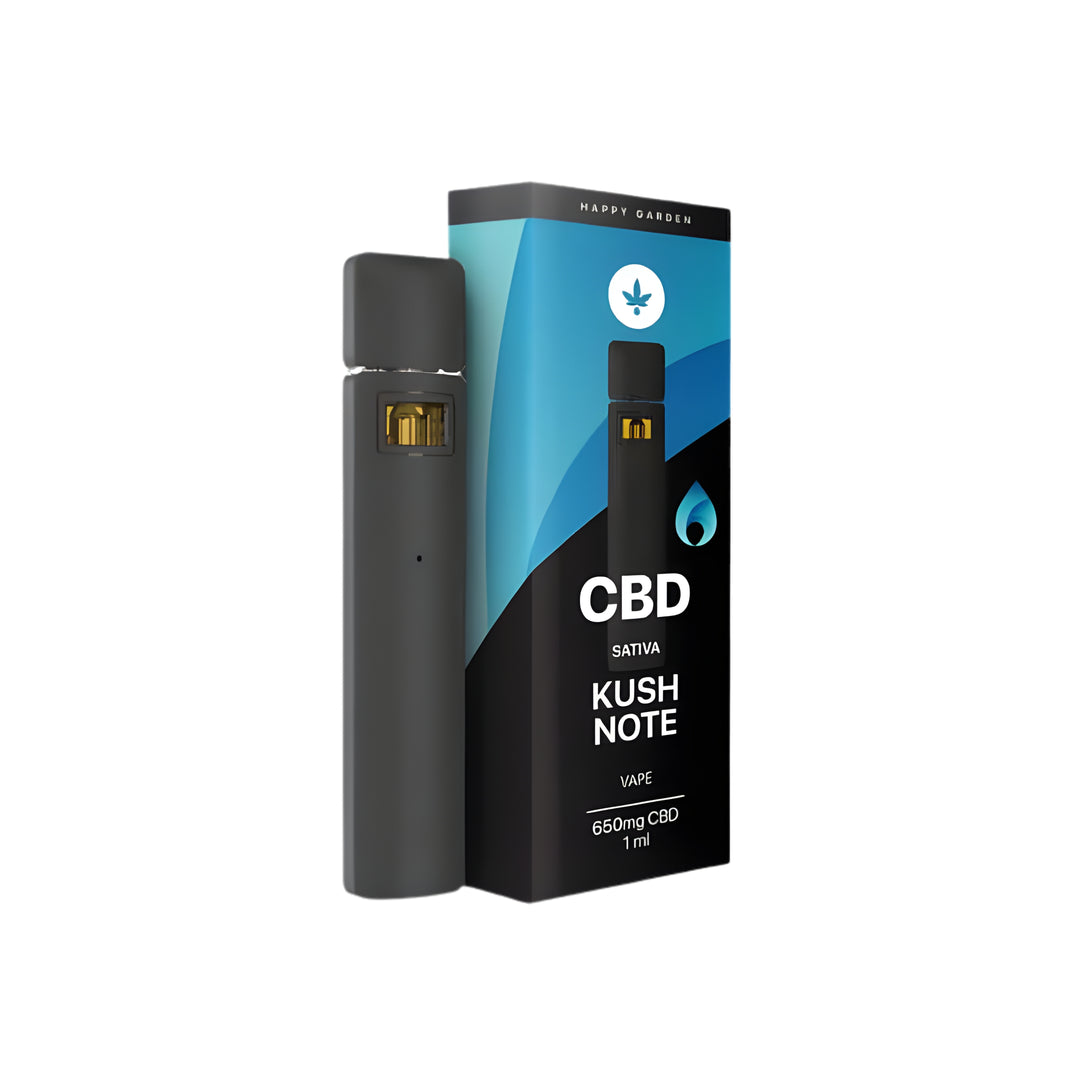 וייפ סי בי די בטעם קוש נוט | CBD vape happy vape - kush note