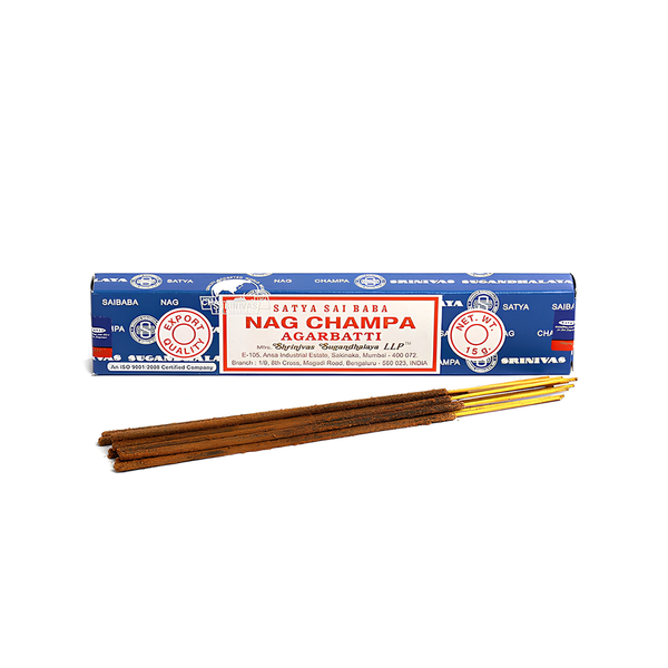 קטורת סאטיה 15 גרם נאג צ'אמפה Satya Incense Sticks Nag Champa