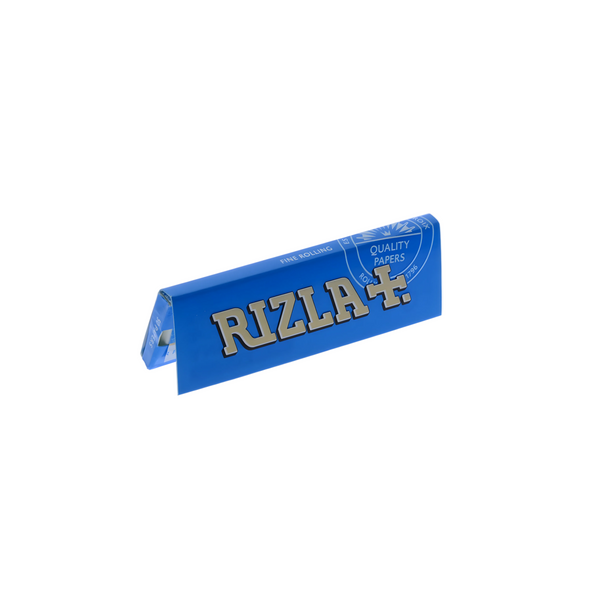 ניירות גלגול ריזלה פלוס כחול דק | Rizla+ Thin Blue Rolling Papers