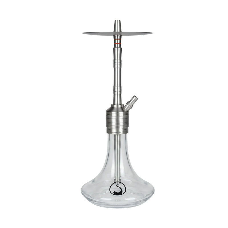 נרגילה פרימיום Steamulation Mini Gen. II White Matt