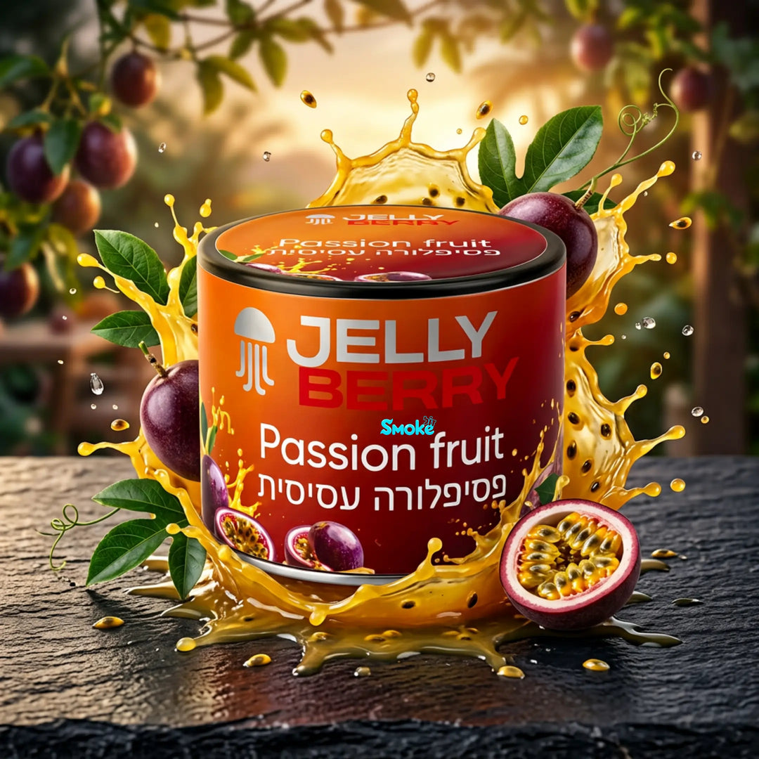 תערובת תה לנרגילה Jelly Berry פסיפלורה 50 גרם  זולסמוק
