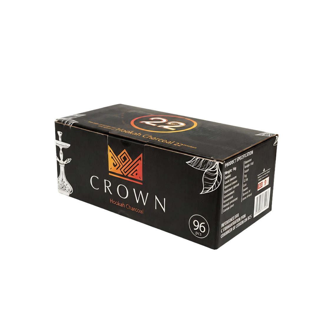 גחלי קוקוס Crown Fingers לנרגילה