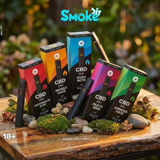 וויפ CBD במגוון טעמים