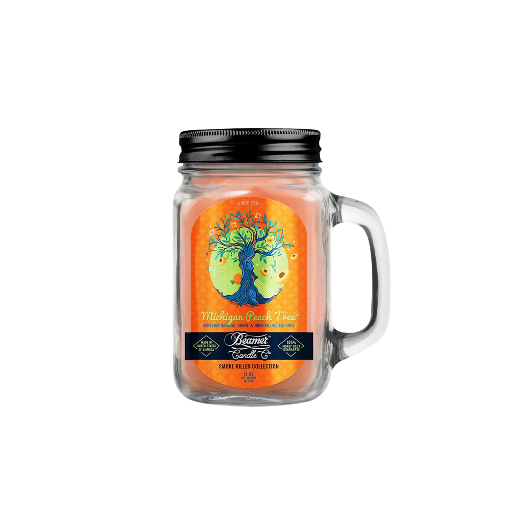 נר ריחני - עץ אפרסק |  Beamer Candle - Michigan Peach Tree