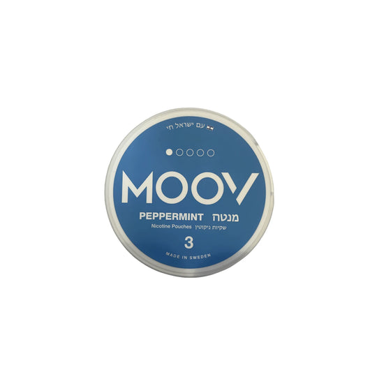 סנוס שקיקי ניקוטין MOOV בטעם מנטה 3 מ״ג | זולסמוק