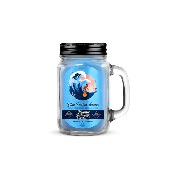 נר ריחני - אוקיינוס כחול | Beamer Candle - Blue F*#kin' Ocean