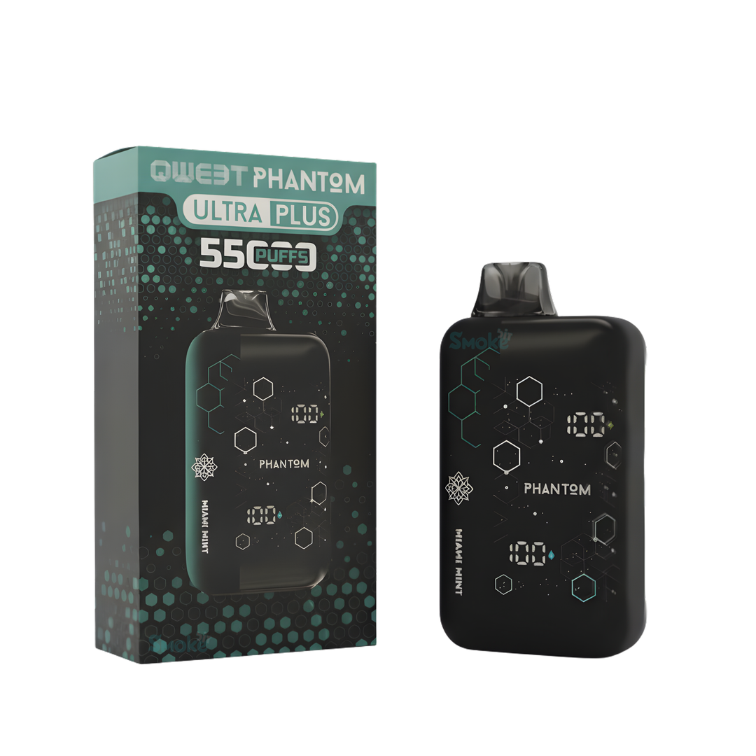 קוויט פאנטום אולטרה פלוס 55000 שאיפות | Qweet Phantom Ultra Plus 55,000 Puffs Vape