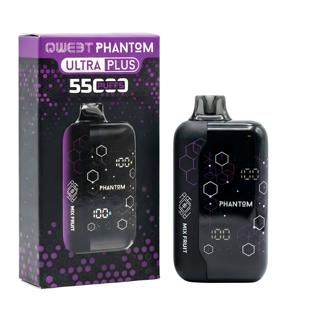 קוויט פאנטום אולטרה פלוס 55000 שאיפות | Qweet Phantom Ultra Plus 55,000 Puffs Vape