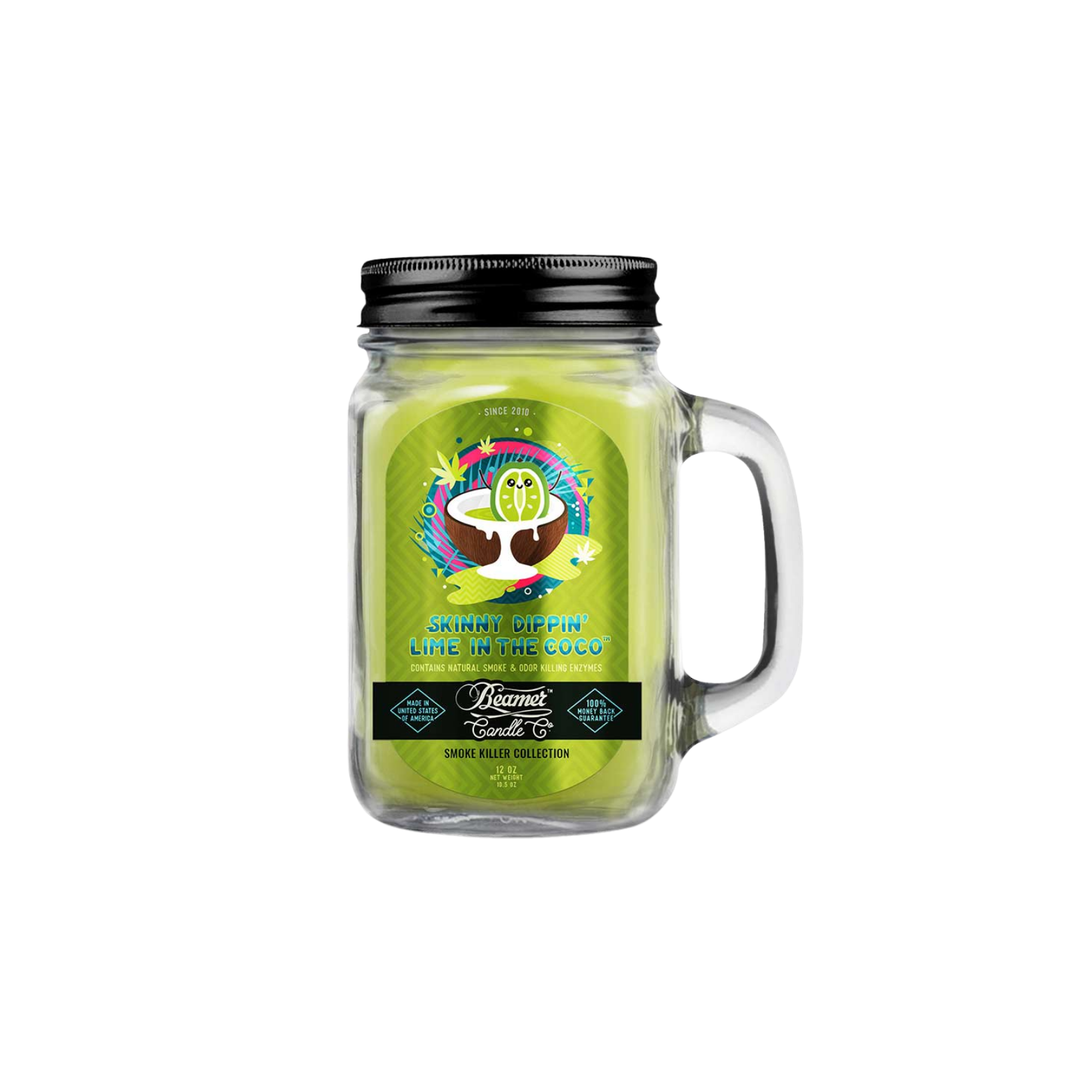 נר ריחני Beamer Candle בניחוח קוקוס ליים