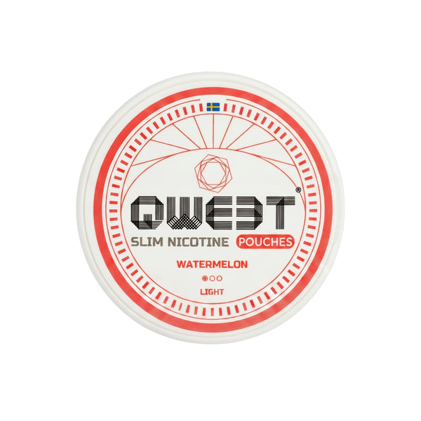 שקיקי ניקוטין מבית QWEET בטעם אבטיח לייט 