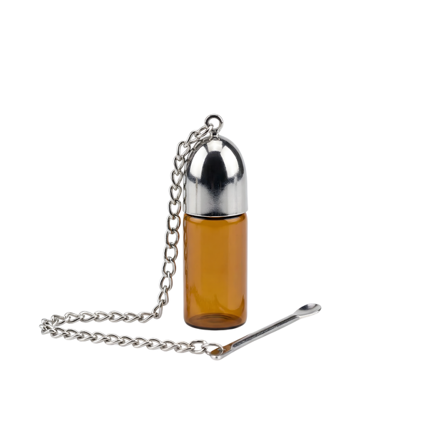 בקבוקון עם כפית הרחה