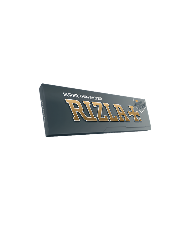 ניירות גלגול ריזלה פלוס כסוף סופר דק | Rizla+ Super Thin Silver Rolling Papers