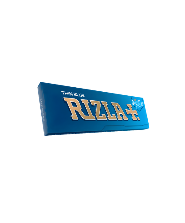 ניירות גלגול ריזלה פלוס כחול דק | Rizla+ Thin Blue Rolling Papers