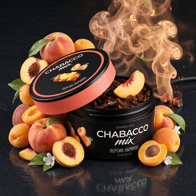 טבק לנרגילה CHABACCO בטעם משמש - 50 גרם