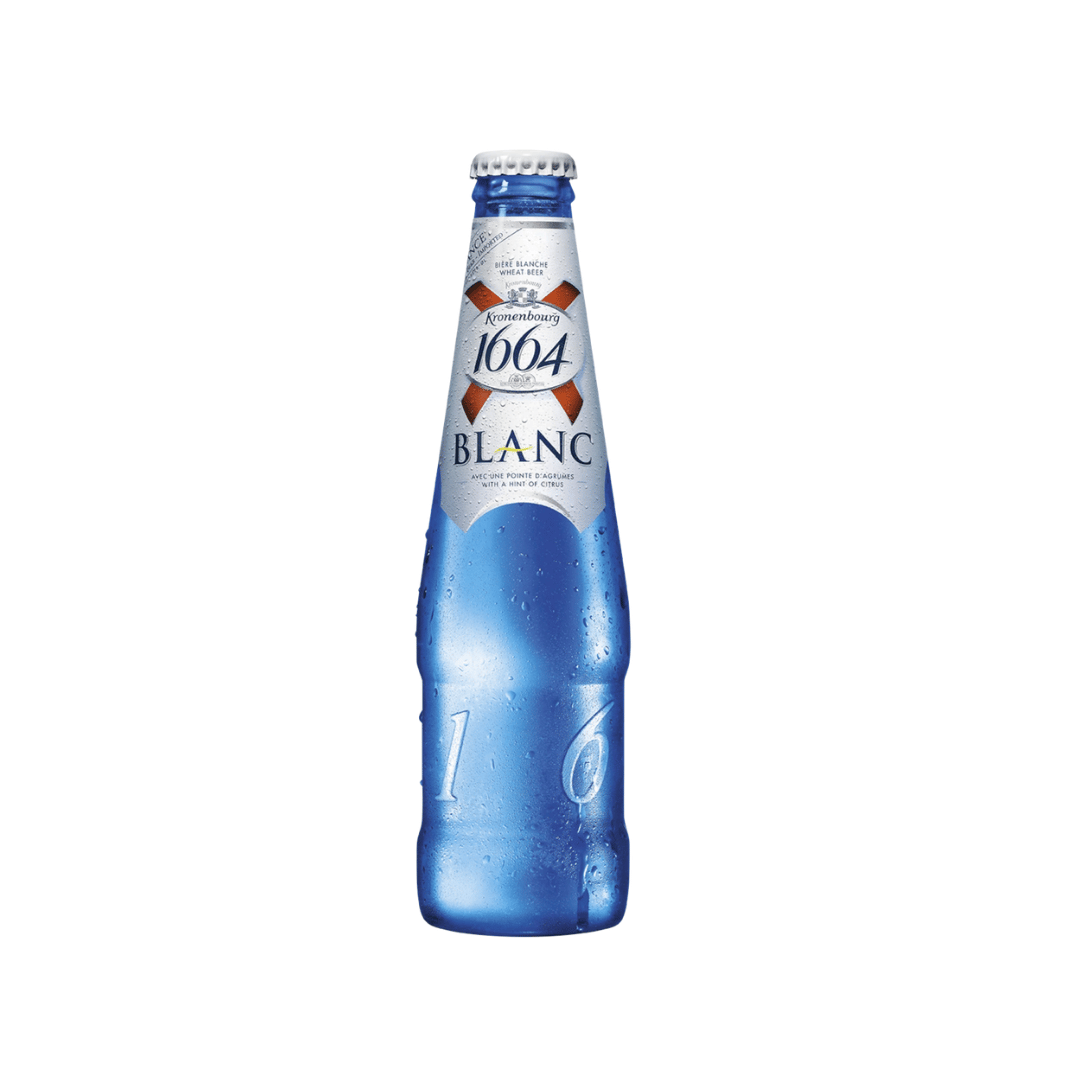 בירה 1664 בלאנק בקבוק 330 מ״ל Kronenbourg 1664 Blanc