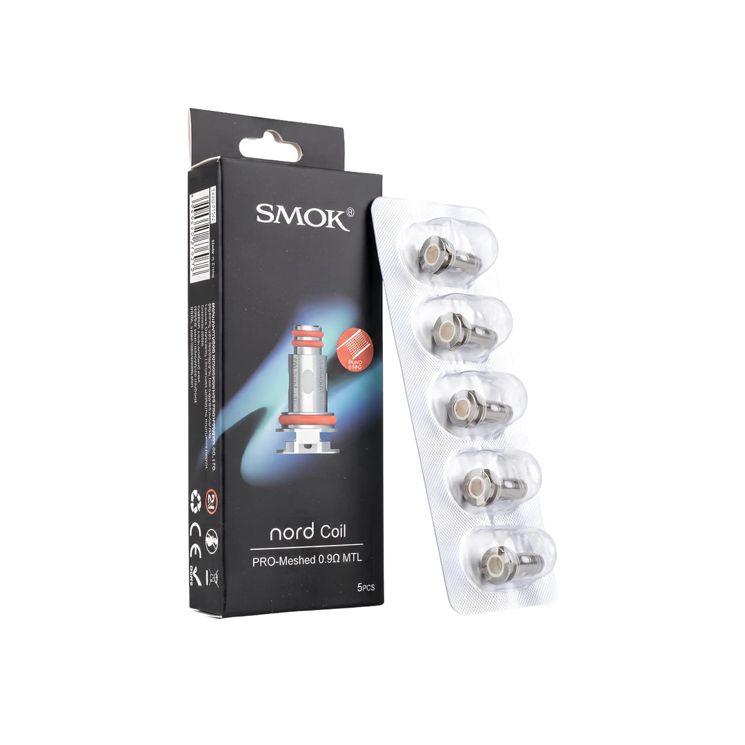 SMOK Nord Pro Meshed 0.9Ω MTL מארז 5 סלילים | זולסמוק