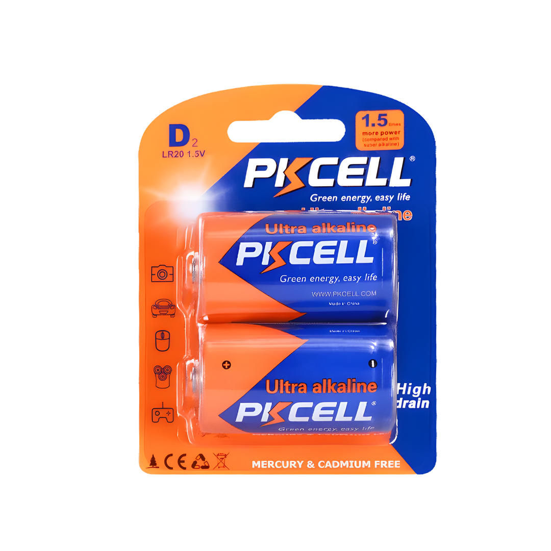 סוללות D של חברת PKCELL 