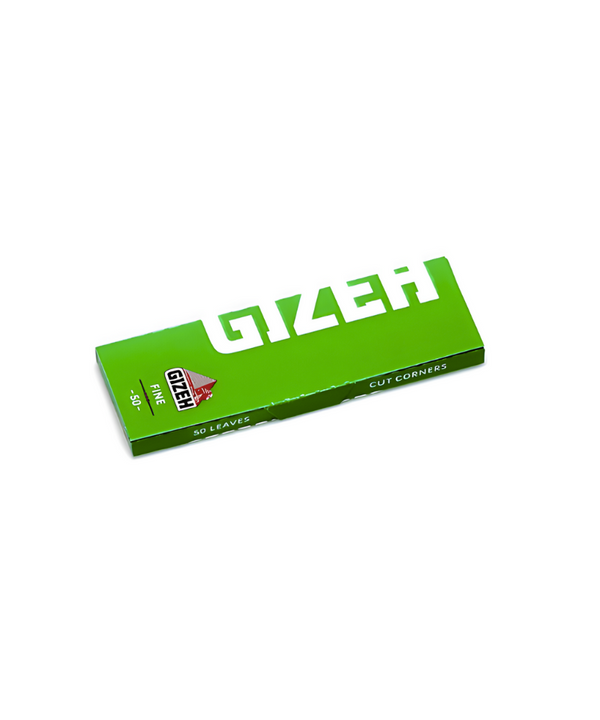 נייר גלגול גיזה ירוק | Gizeh Green Super Fine Rolling Papers