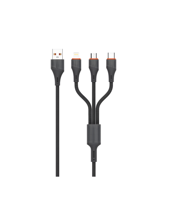 כבל 3 יציאות אוניברסלי