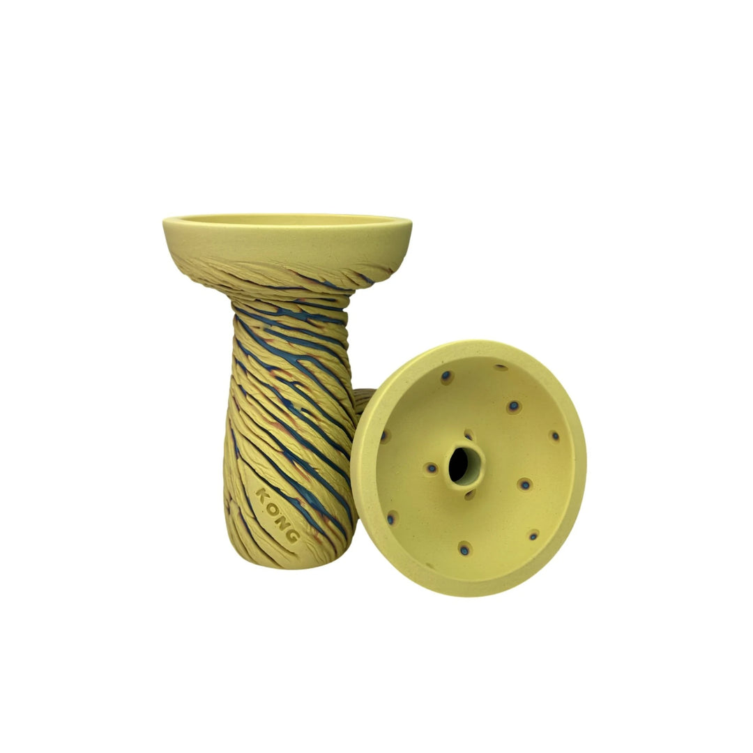 ראש לנרגילה פאנל Kong Phunnel Yellow | זולסמוק