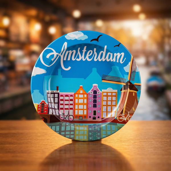 מאפרת מתכת שמיי אמסטרדם | Amsterdam sky Ashtray