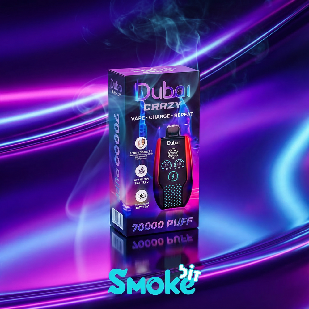 דובאי קרייזי 70,000 שאיפות | DUBAI CRAZY 70K Puffs