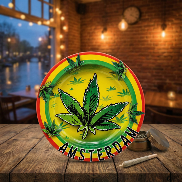 מאפרת מתכת קאנביס | Cannabis Ashtray