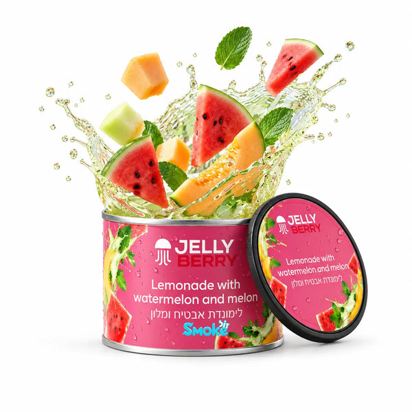 תערובת תה לנרגילה Jelly Berry לימונדת אבטיח ומלון 50 גרם