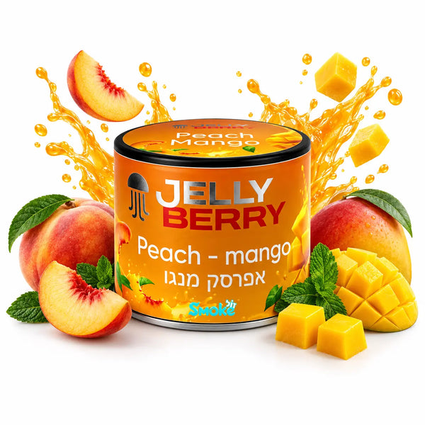 תערובת תה לנרגילה Jelly Berry אפרסק מנגו 50 גרם