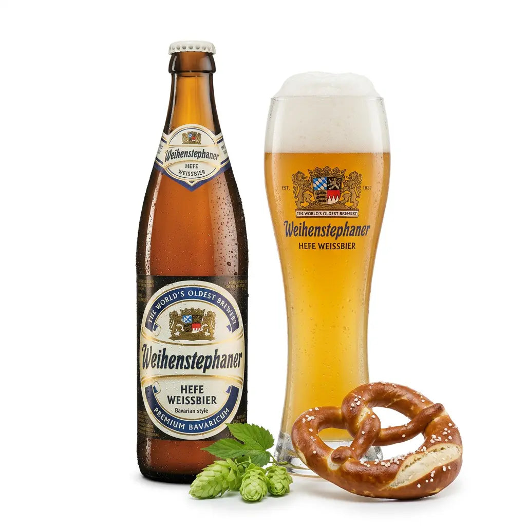 בירה ויינשטפן חיטה Hefe Weissbier בקבוק זכוכית 500 מ״ל Weihenstephaner | זולסמוק