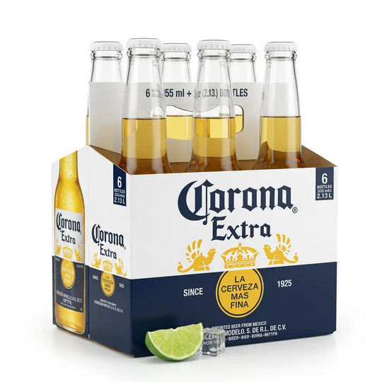בירה קורונה בקבוק 355 מ״ל Corona Extra 355ml שישייה | זולסמוק