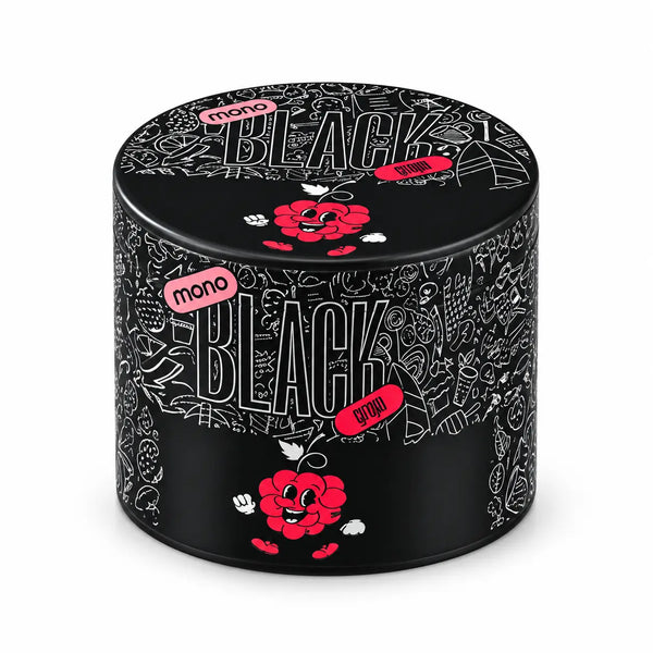 תערובת תה לנרגילה MONO BLACK פטל 125 גרם