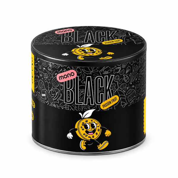 תערובת תה לנרגילה MONO BLACK פסיפלורה 125 גרם