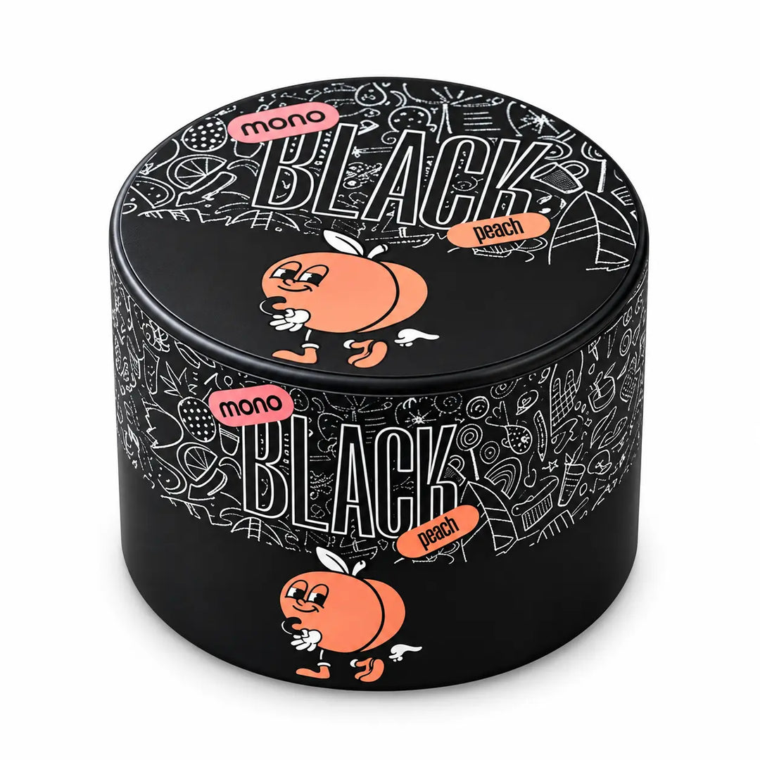 תערובת תה לנרגילה MONO BLACK אפרסק 125 גרם