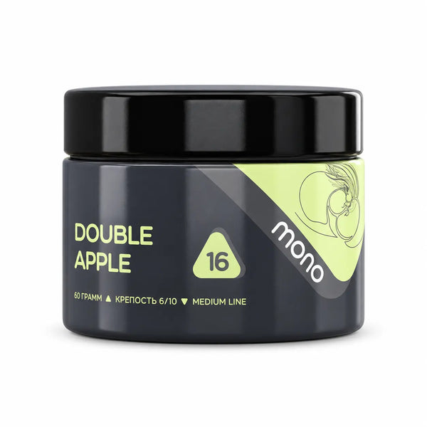 תערובת תה לנרגילה MONO 16 תפוח כפול 60 גרם