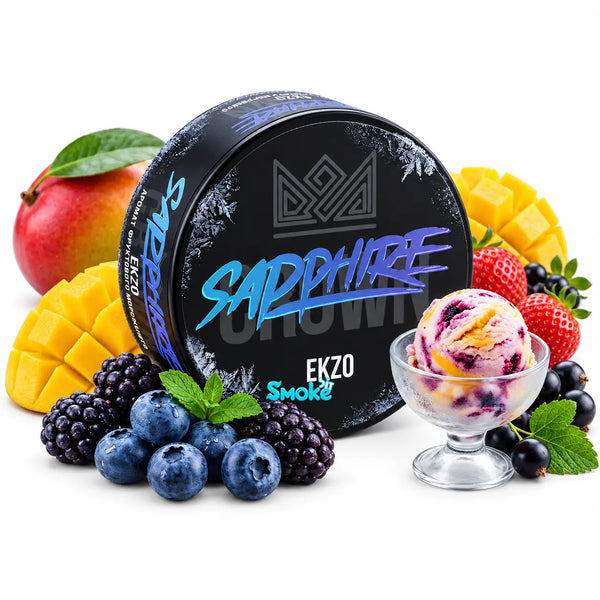 טבק לנרגילה Sapphire Crown גלידת פירות 60 גרם