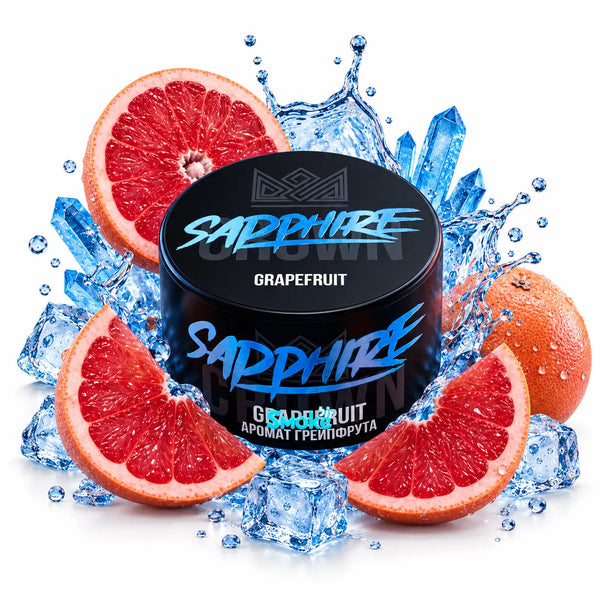 טבק לנרגילה Sapphire Crown אשכולית 60 גרם