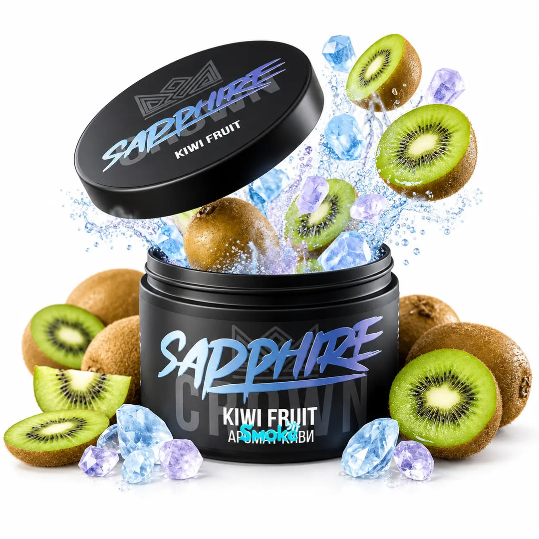 טבק לנרגילה Sapphire Crown קיווי 60 גרם