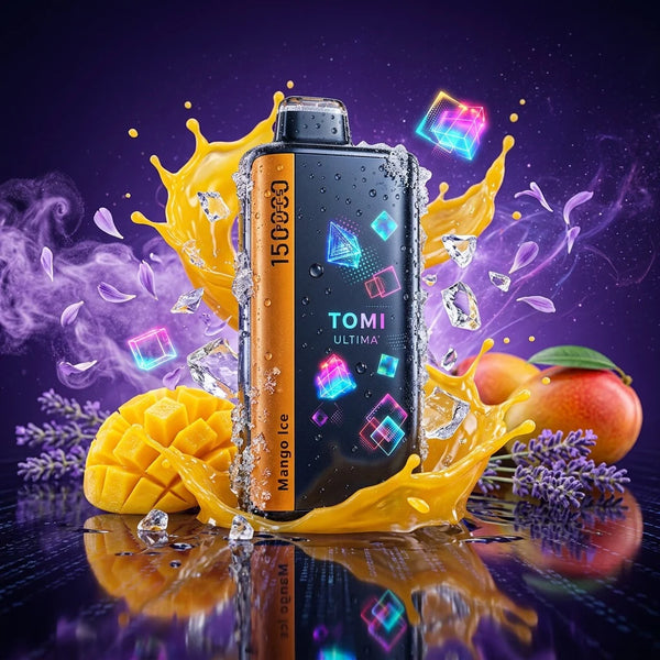 סיגריה אלקטרונית טומי אולטימה 150,000 שאיפות TOMI ULTIMA