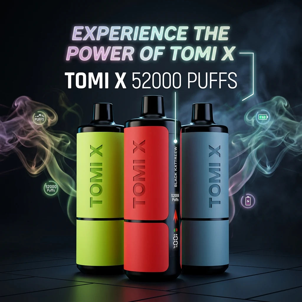סיגריה אלקטרונית Tomi X 52,000 שאיפות | זולסמוק